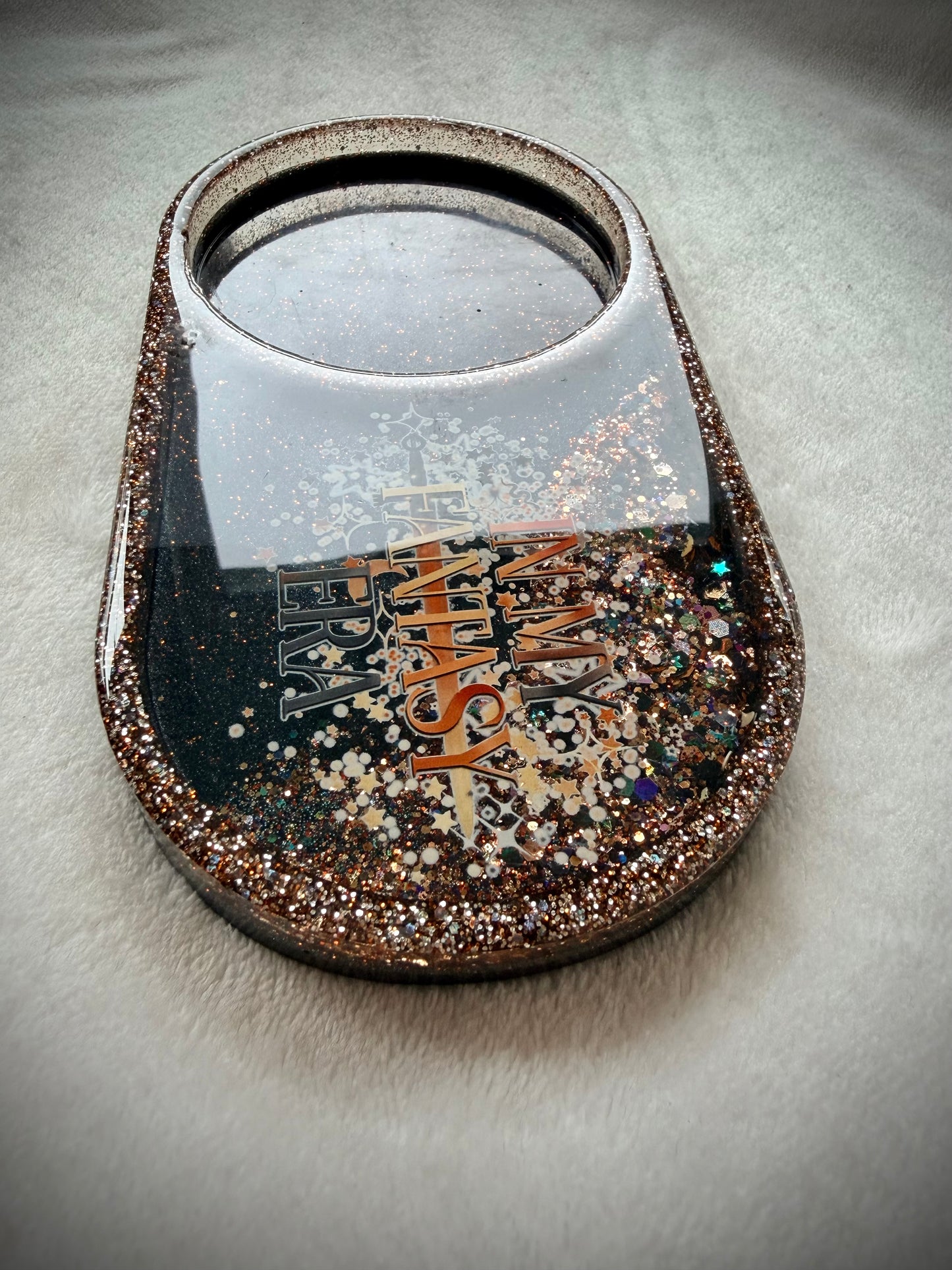*In My Fantasy Era XL Snow Globe Coaster