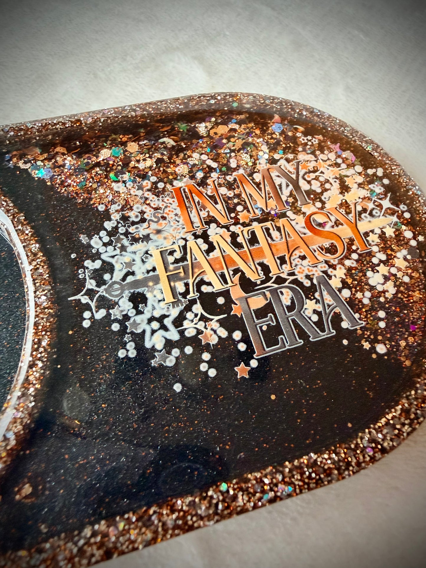 *In My Fantasy Era XL Snow Globe Coaster