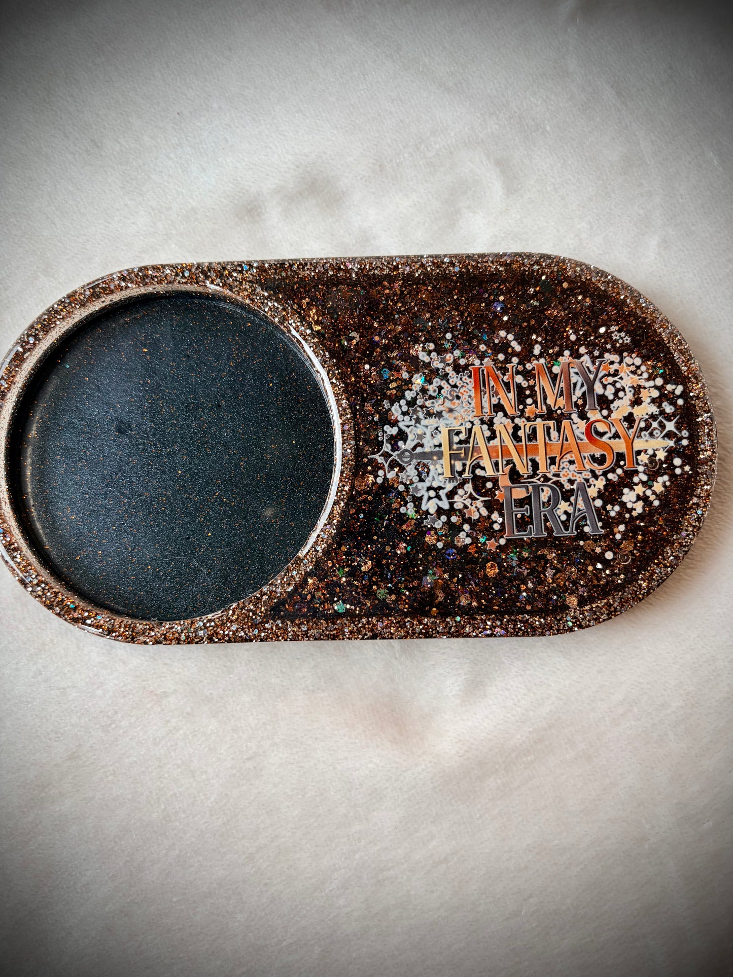 *In My Fantasy Era XL Snow Globe Coaster