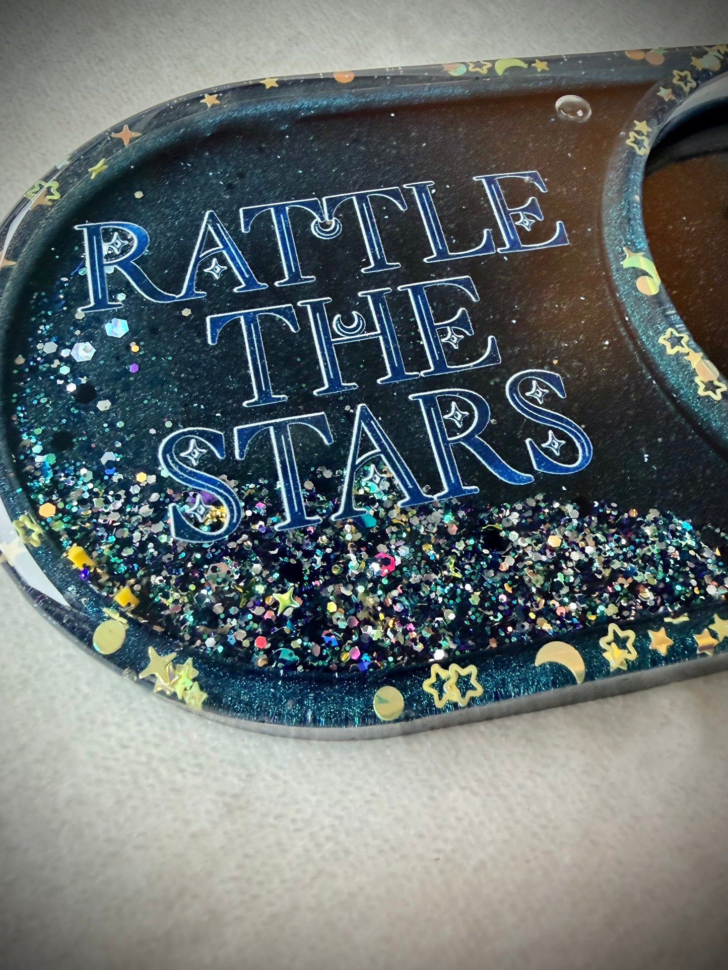 *Rattle The Stars XL Snow Globe Coaster