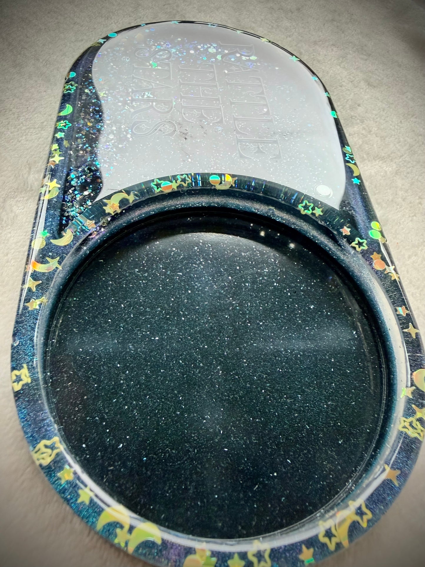 *Rattle The Stars XL Snow Globe Coaster