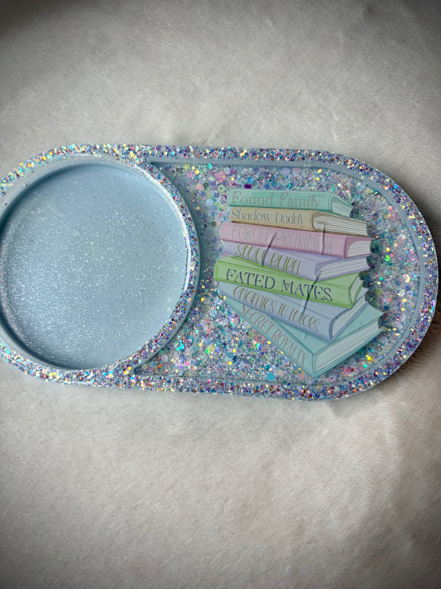 *Book Tropes XL Snow Globe Coaster