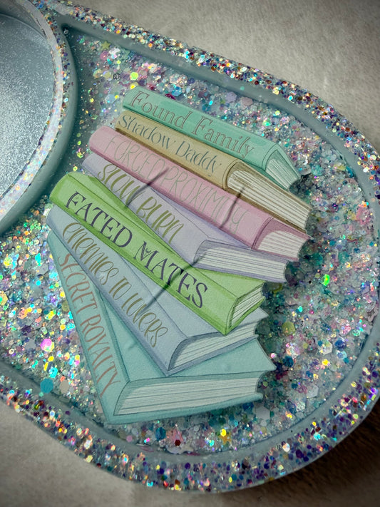 *Book Tropes XL Snow Globe Coaster