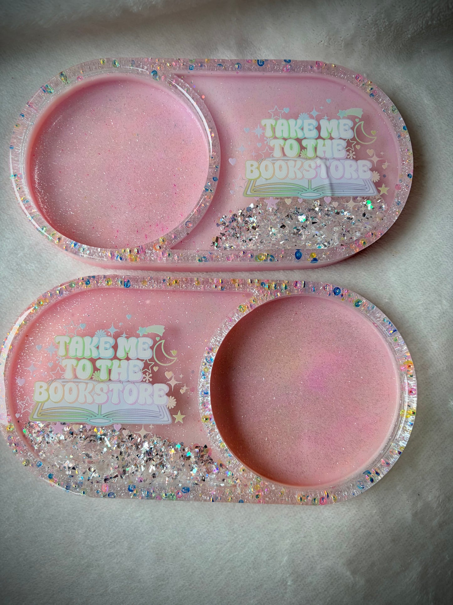 *Take Me To The Bookstore XL Snow Globe Coaster