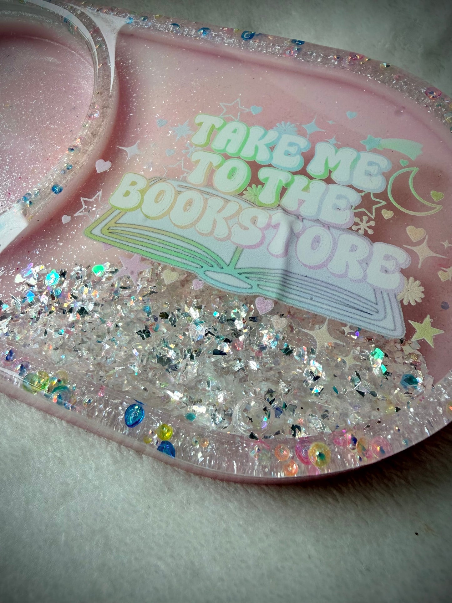 *Take Me To The Bookstore XL Snow Globe Coaster