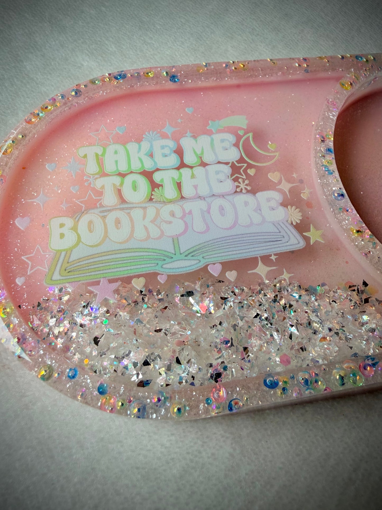 *Take Me To The Bookstore XL Snow Globe Coaster