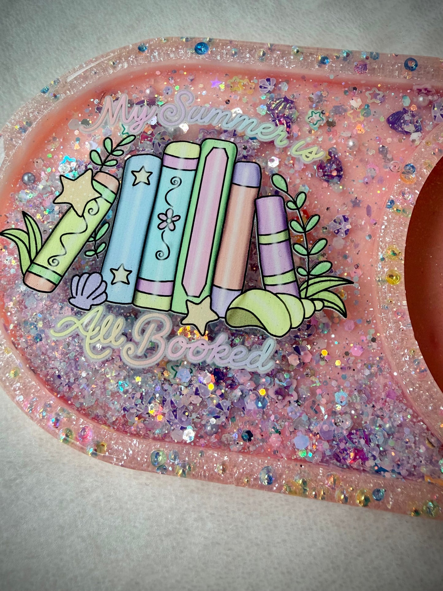 *My Summer is All Booked XL Snow Globe Coaster