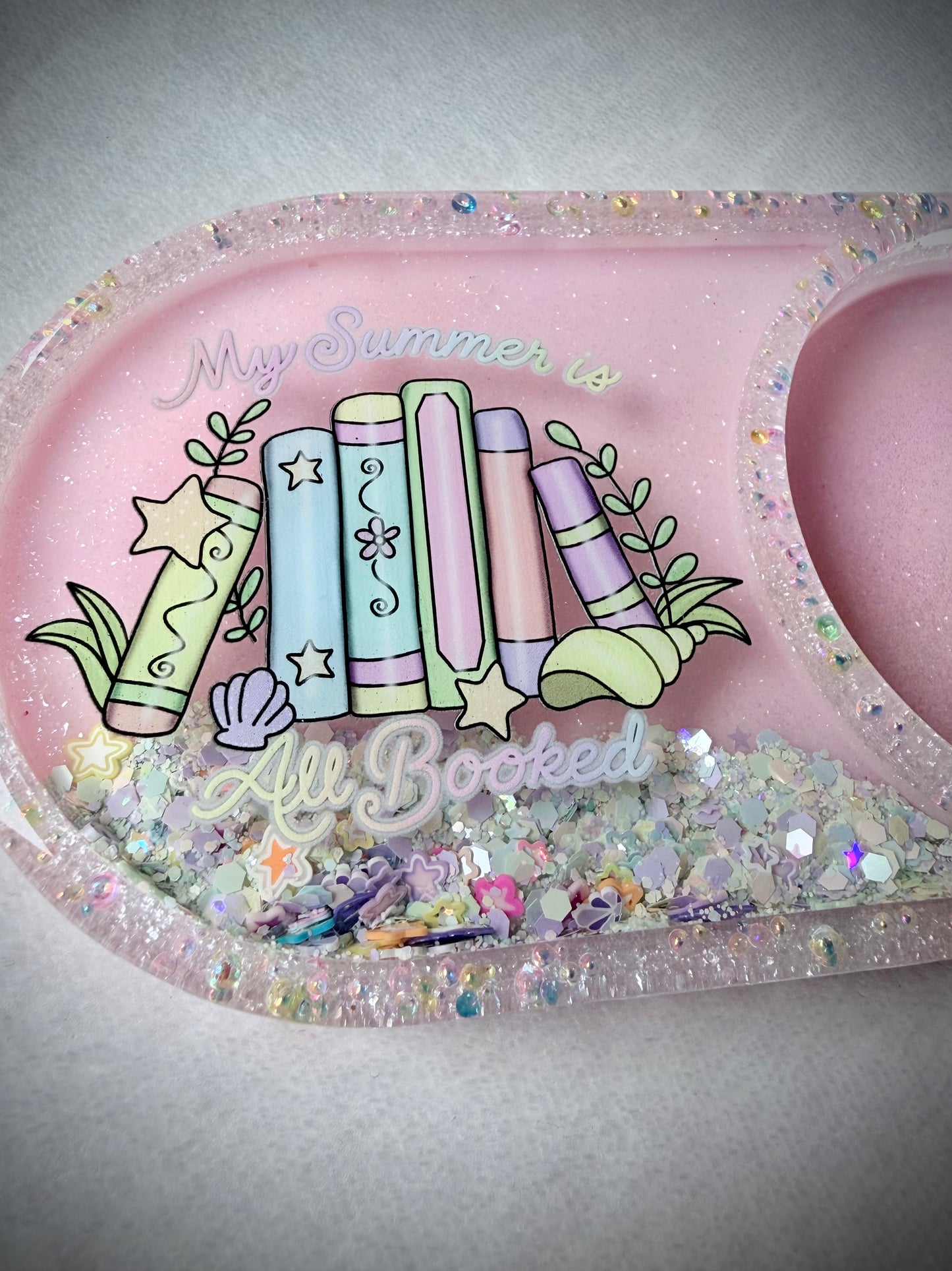 *My Summer is All Booked XL Snow Globe Coaster