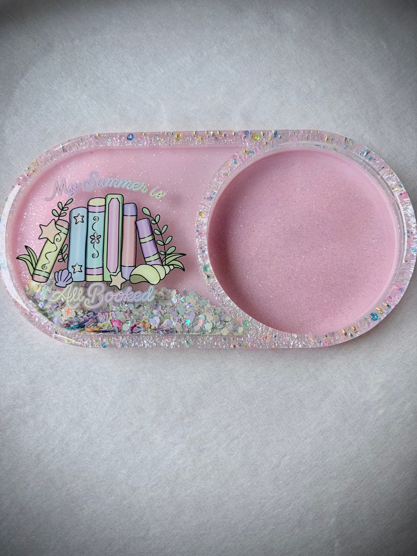 *My Summer is All Booked XL Snow Globe Coaster