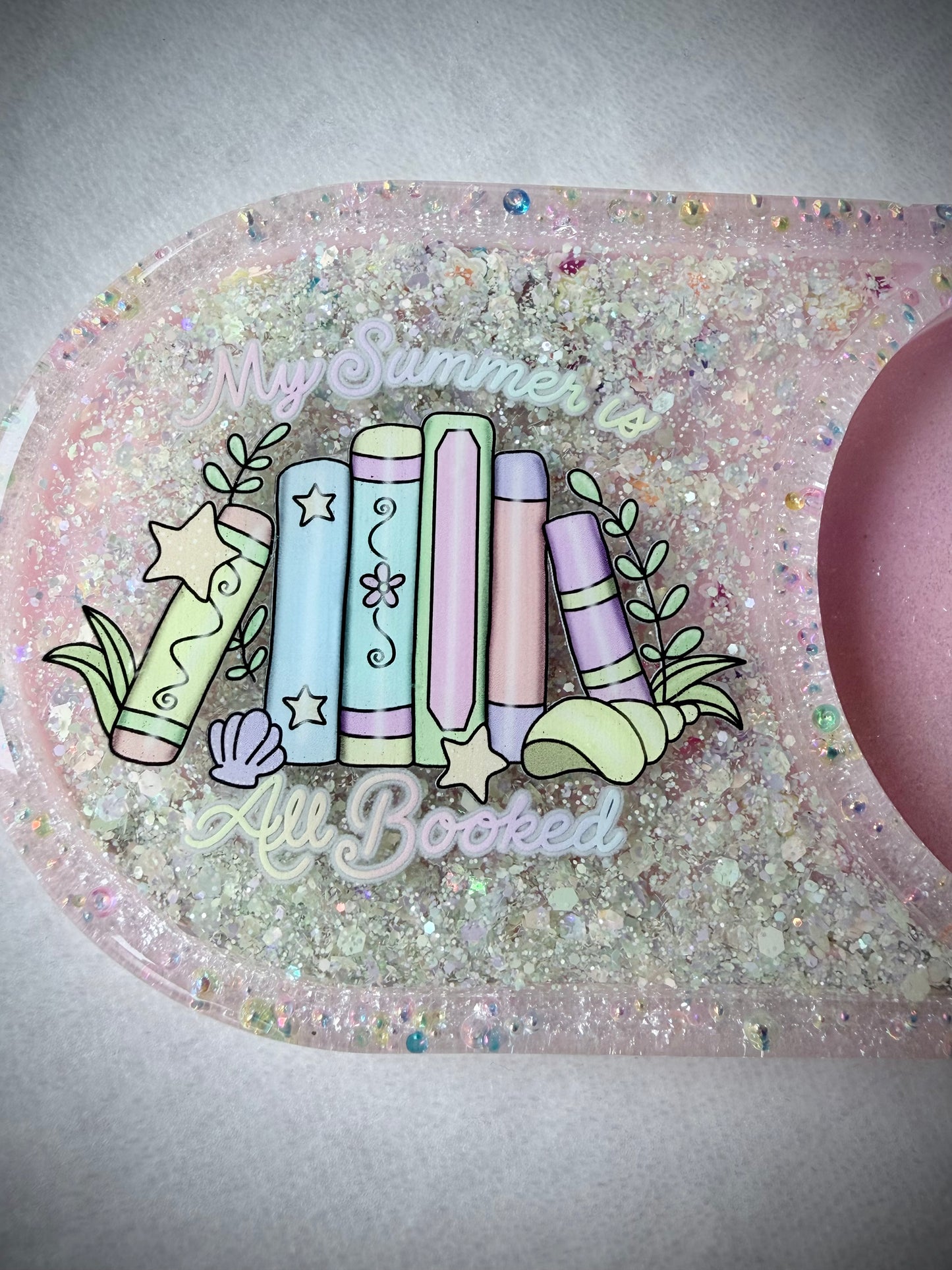*My Summer is All Booked XL Snow Globe Coaster
