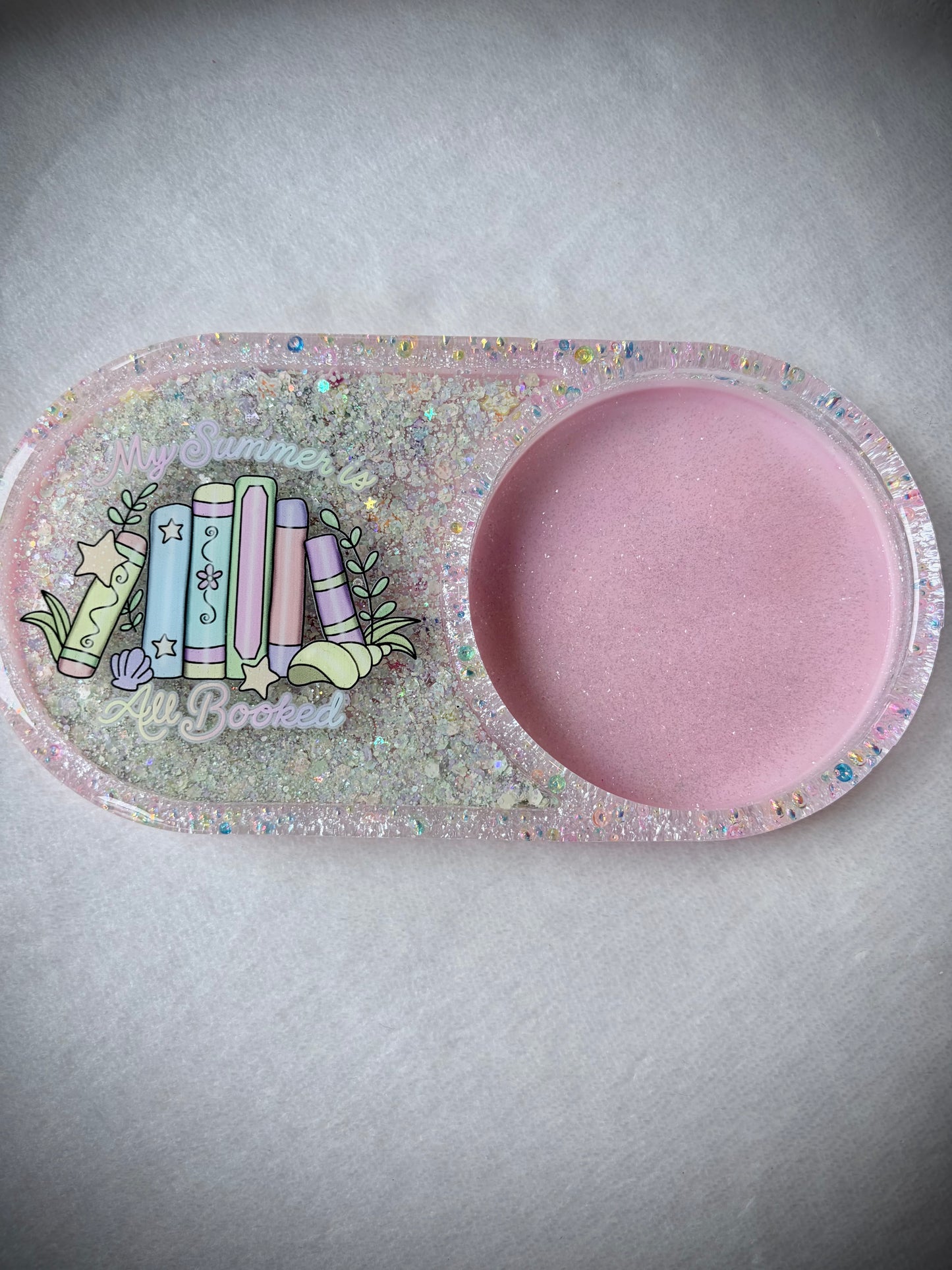 *My Summer is All Booked XL Snow Globe Coaster