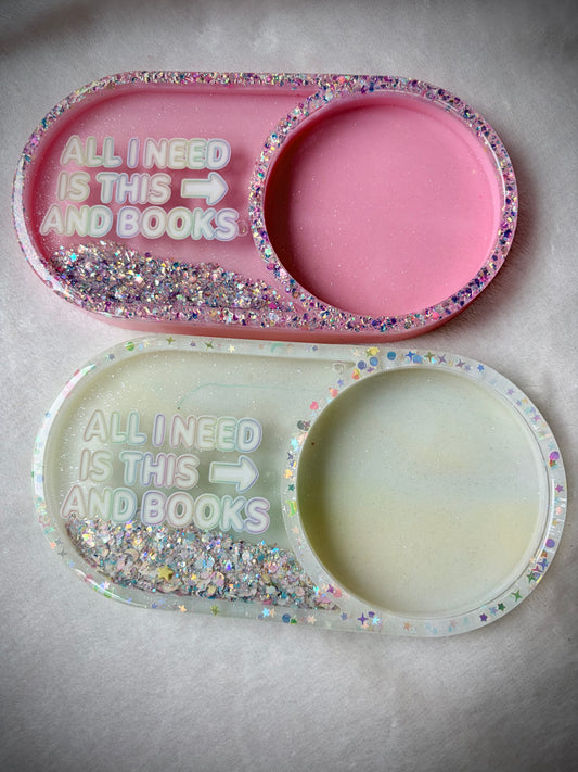 *This & Books XL Snow Globe Coaster