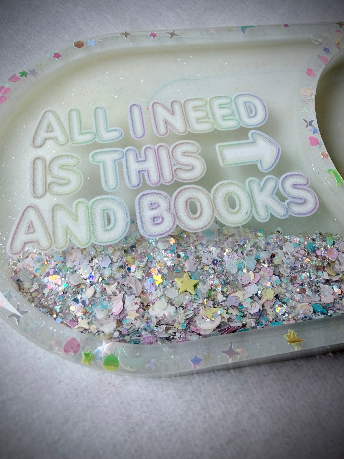 *This & Books XL Snow Globe Coaster