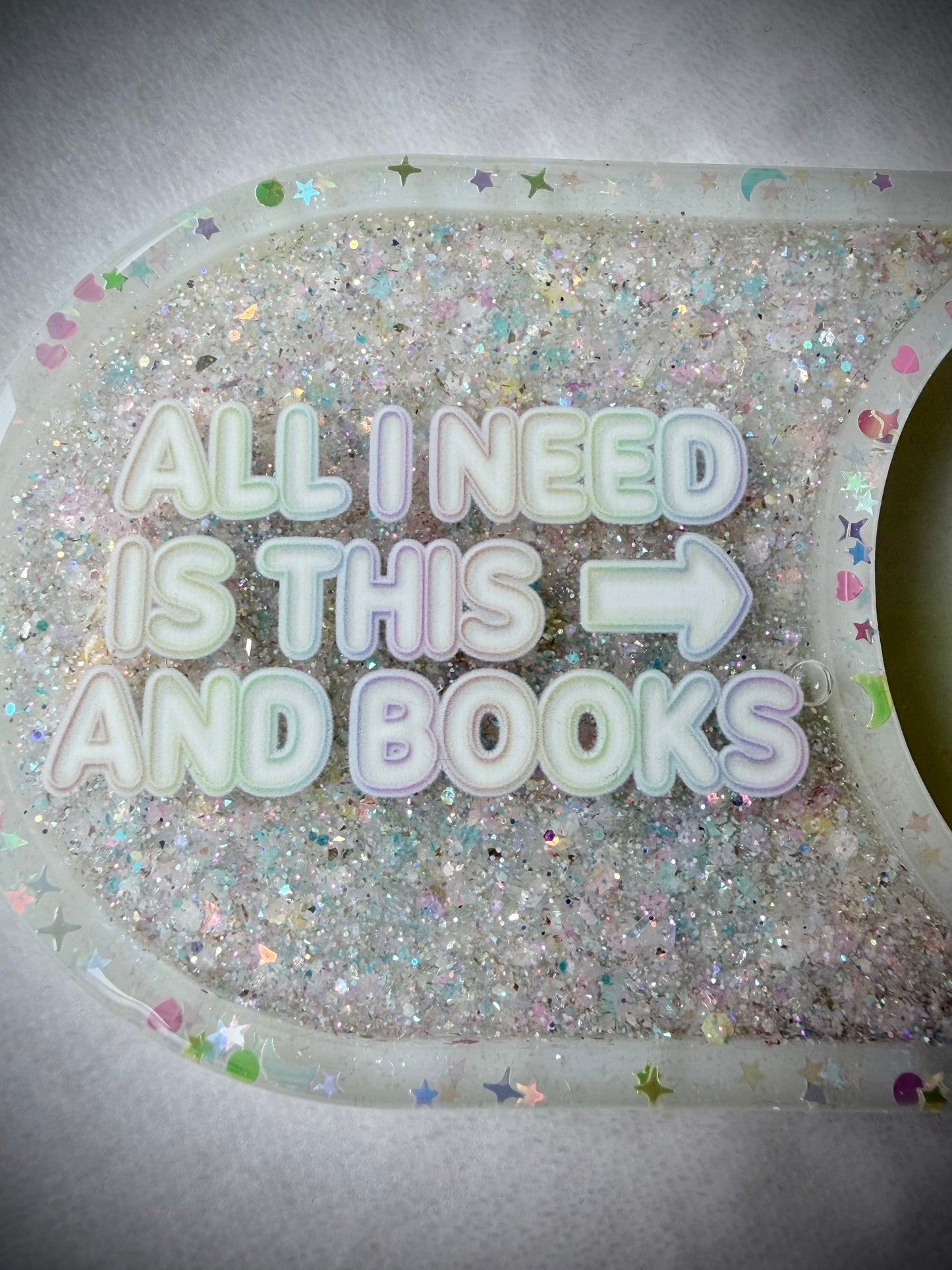 *This & Books XL Snow Globe Coaster