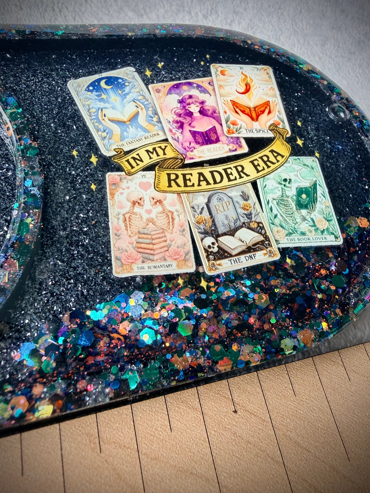 In My Reader Era XL Snow Globe Coaster