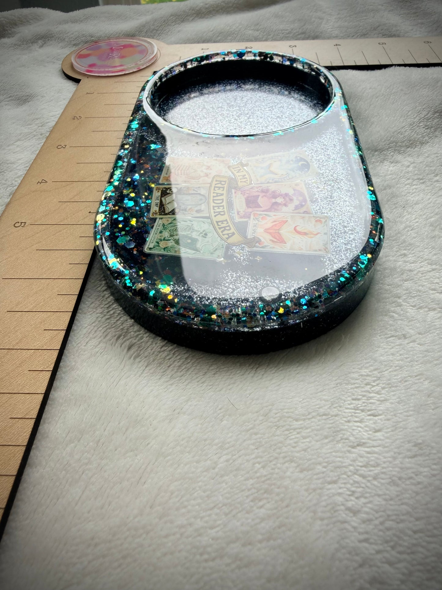 In My Reader Era XL Snow Globe Coaster