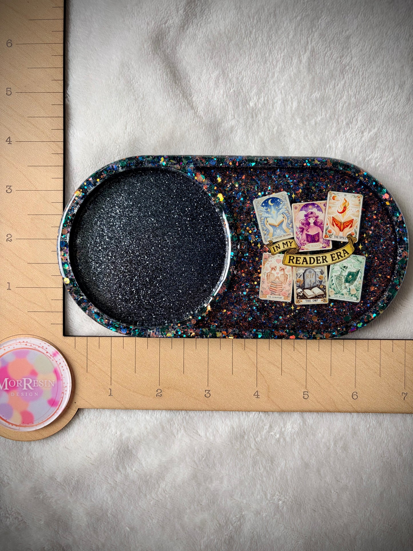In My Reader Era XL Snow Globe Coaster