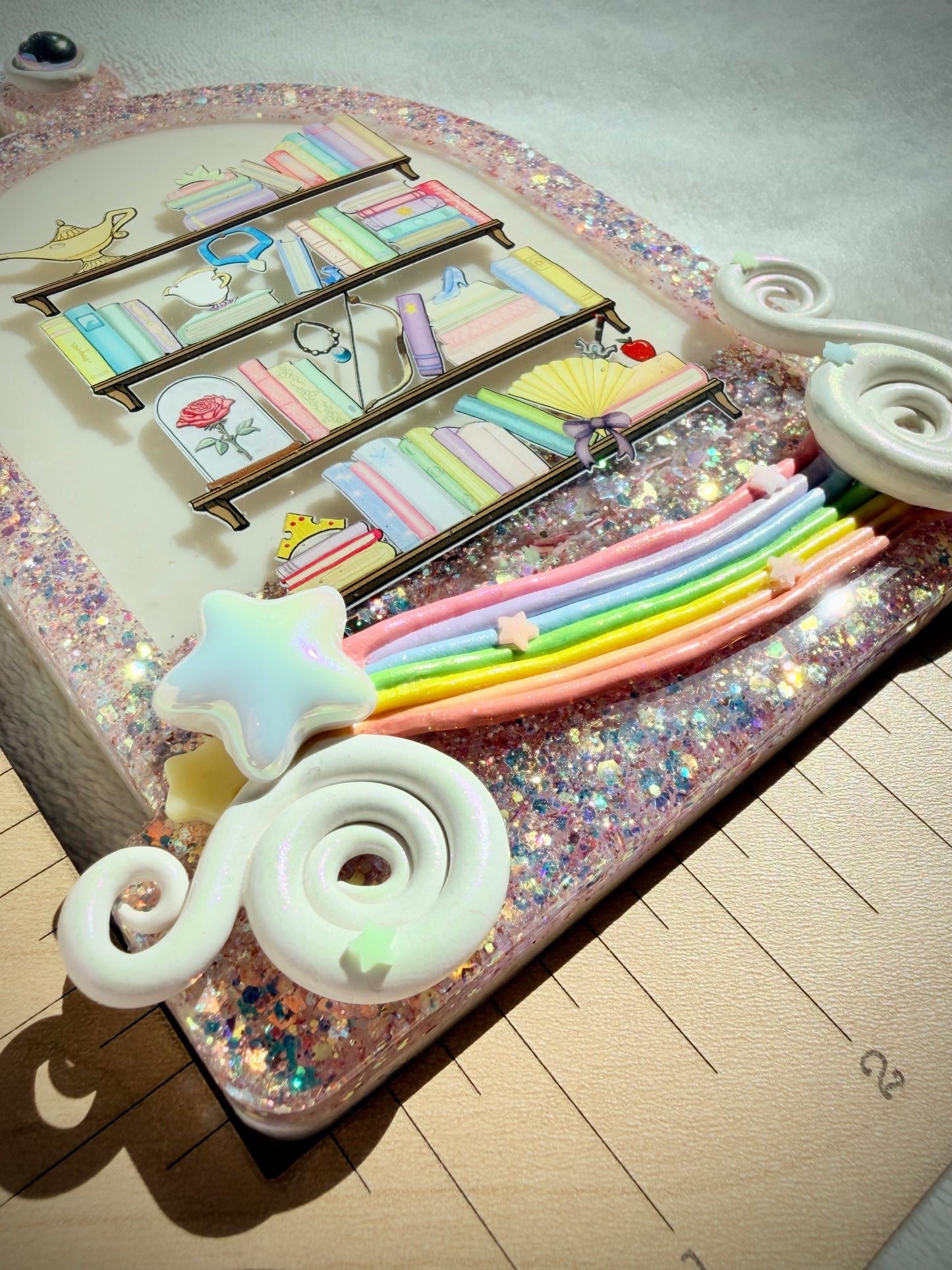 *Belle’s Book Shelf Cloche