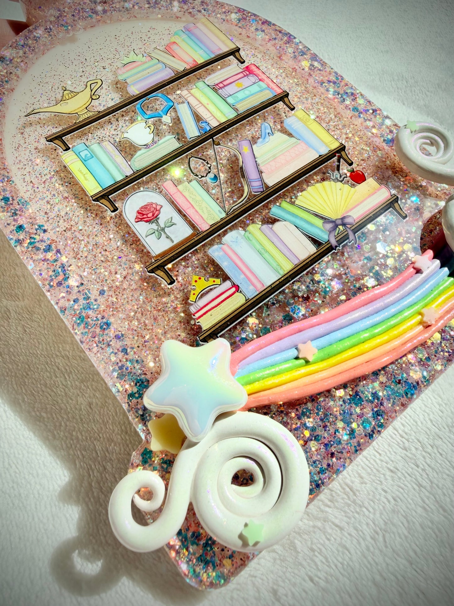 *Belle’s Book Shelf Cloche