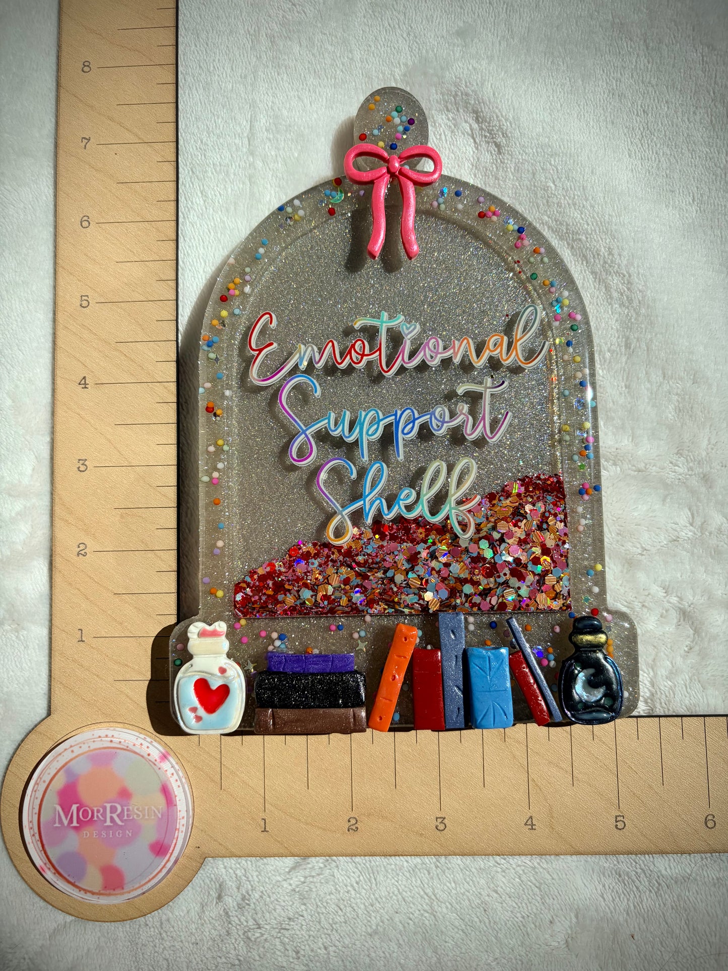 *Emotional Support Shelf Cloche