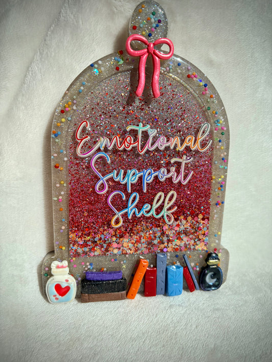 *Emotional Support Shelf Cloche